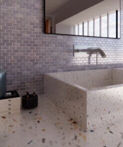gạch mosaic phòng tắm