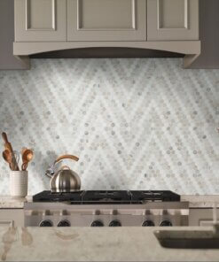 marble mosaic trong nội thất